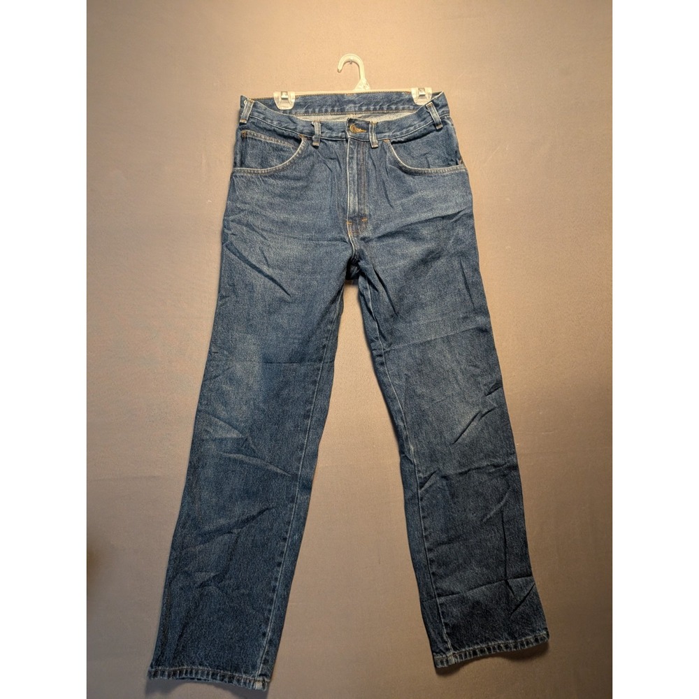 Key Jeans Mens 32x30 Blue Denim Regular Fit Straight Leg Medium Wash Cotton